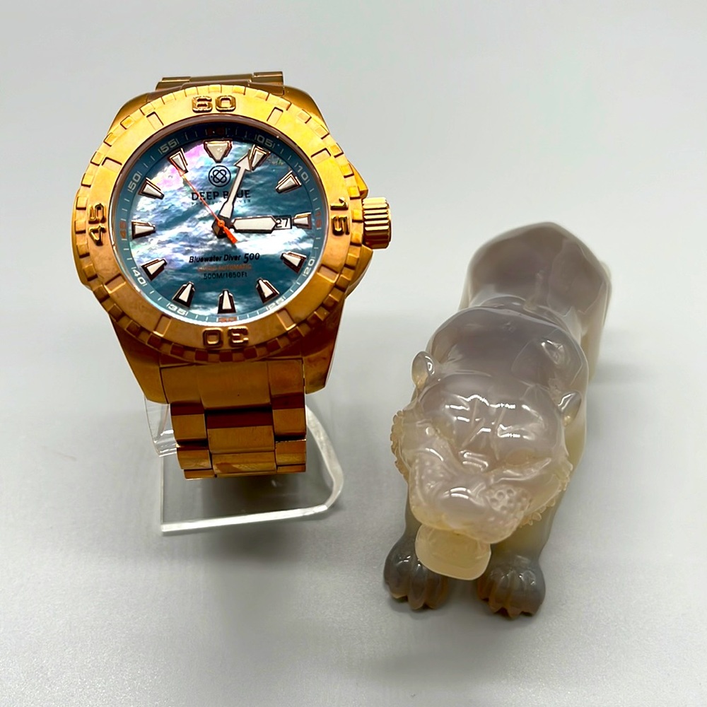 Deep Blue Precision Diver Watch-Men’s